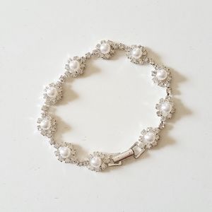 Pearl & Diamond Bracelet